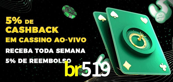 Promoções do cassino ao Vivo br519